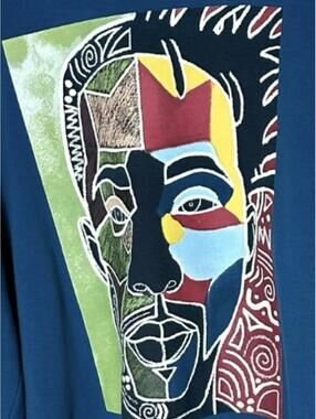 Kamahl Grant Target HBCU Abstract Face Graphic Sweatshirt